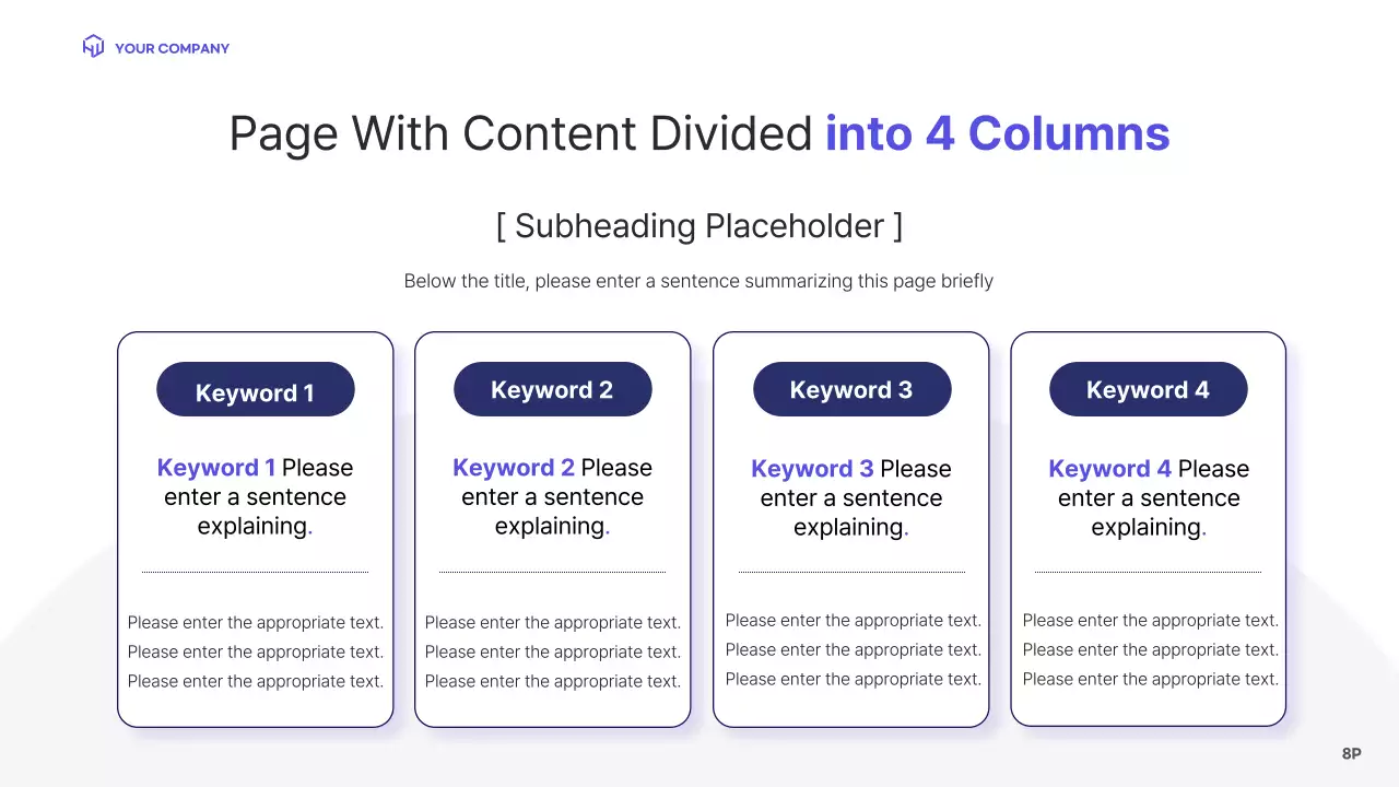 Blue Modern Reports Material Presentation