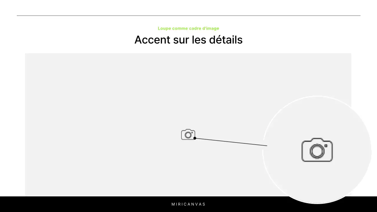 Un simple rapport blanc et chartreuse pour introduire un projet