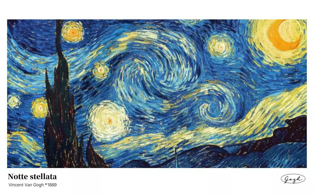 Un capolavoro semplice e classico in nero e grigio