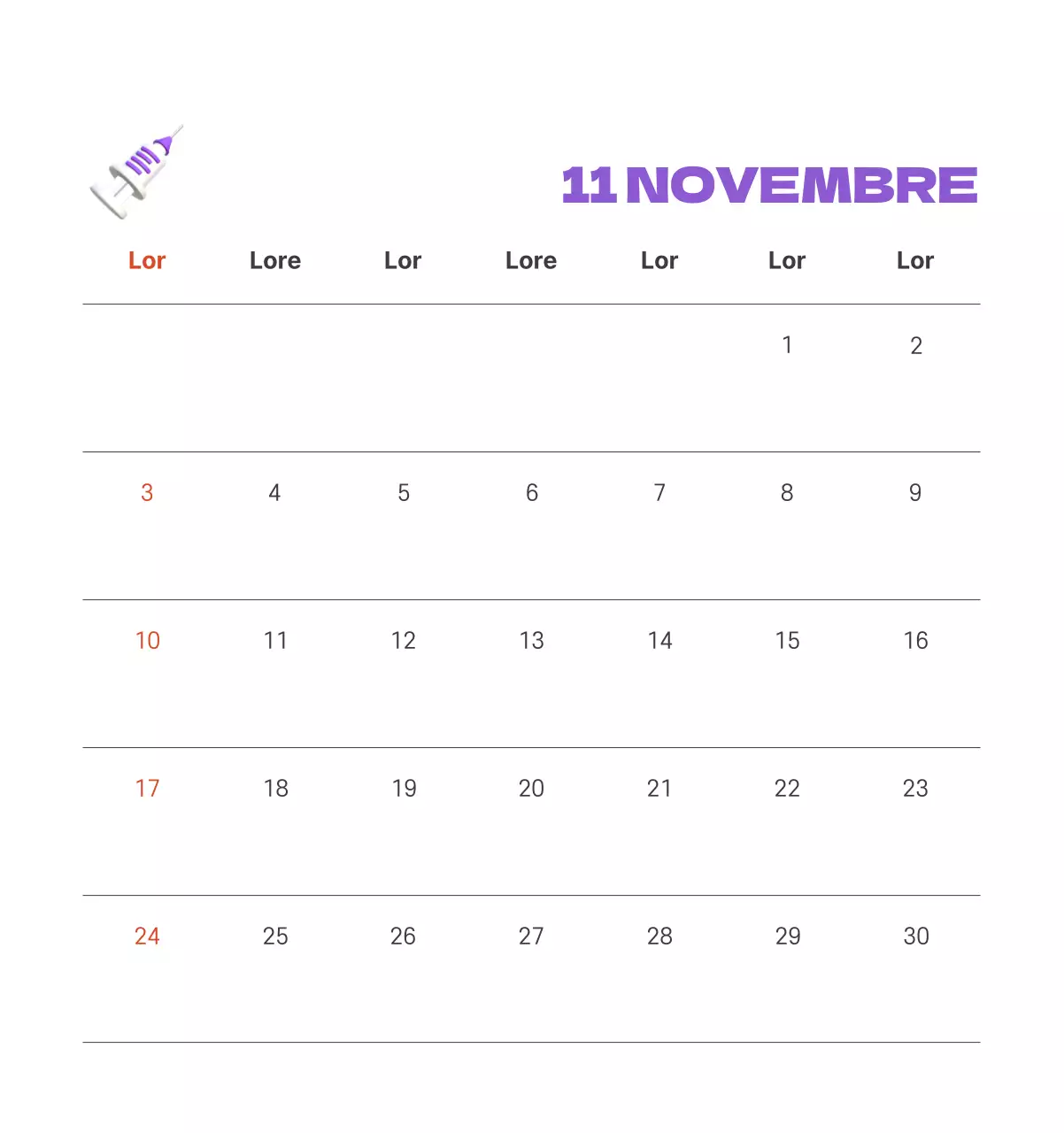 Un ospedale festivo con illustrazioni a tema salute e famiglia e accenti colorati