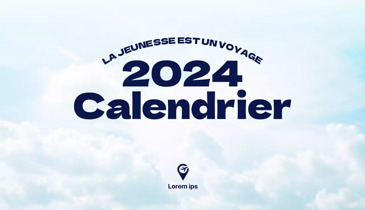 Une agence de voyage qui célèbre les fêtes de fin d'année avec des photos de voyages saisonniers et une mise en page claire et audacieuse.