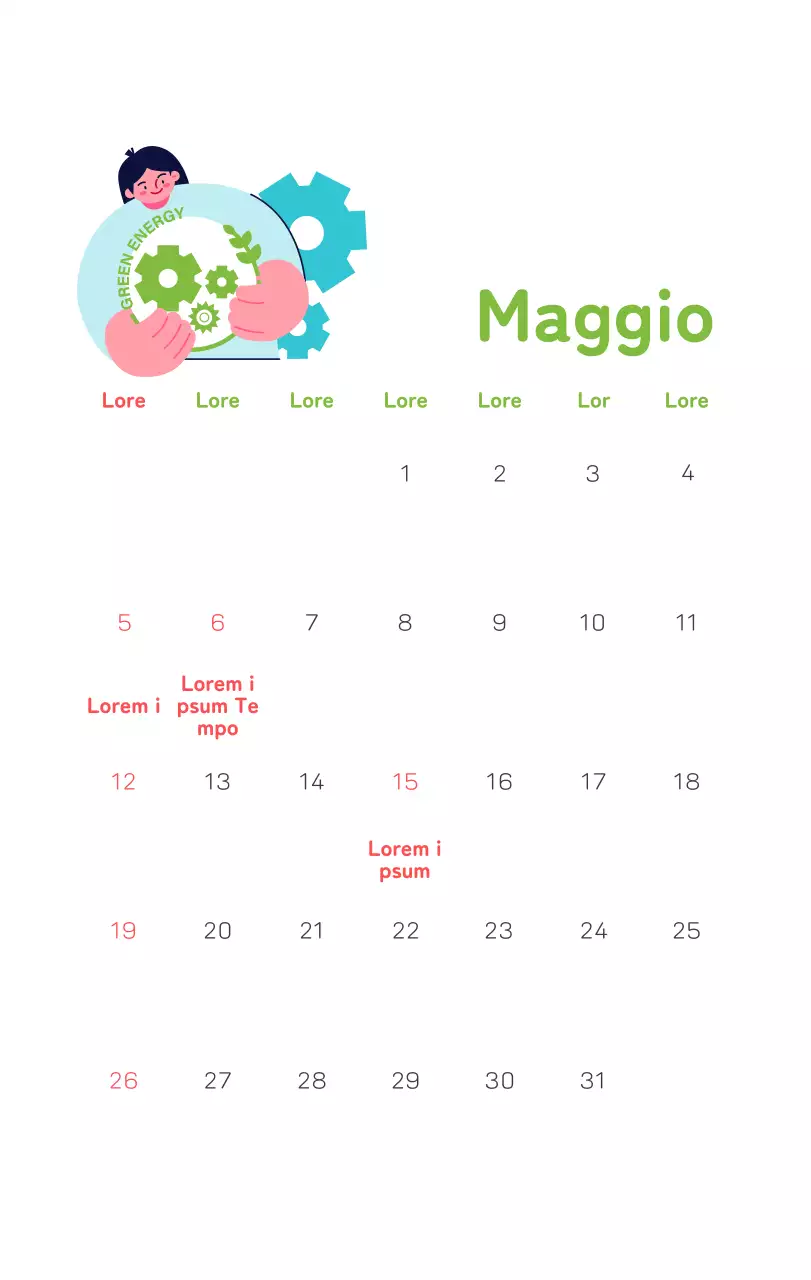 Celebrazione delle festività natalizie con illustrazioni colorate di persone e del pianeta.