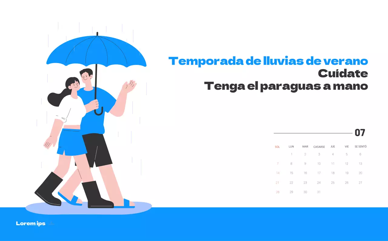 Un hospital festivo con ilustraciones de temática sanitaria y familiar y acentos de color