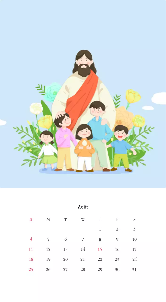 Des églises avec de jolies illustrations aux couleurs chaudes