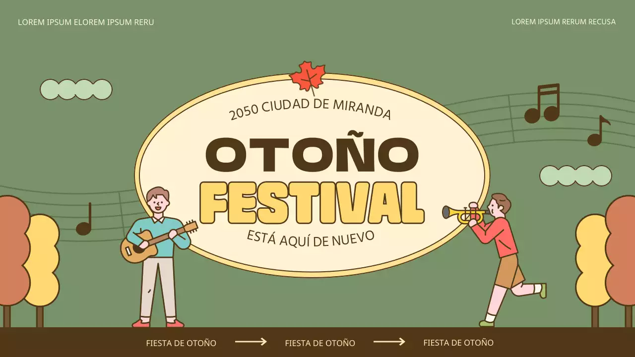 Promueve las fiestas naturales de otoño en amarillo y caqui