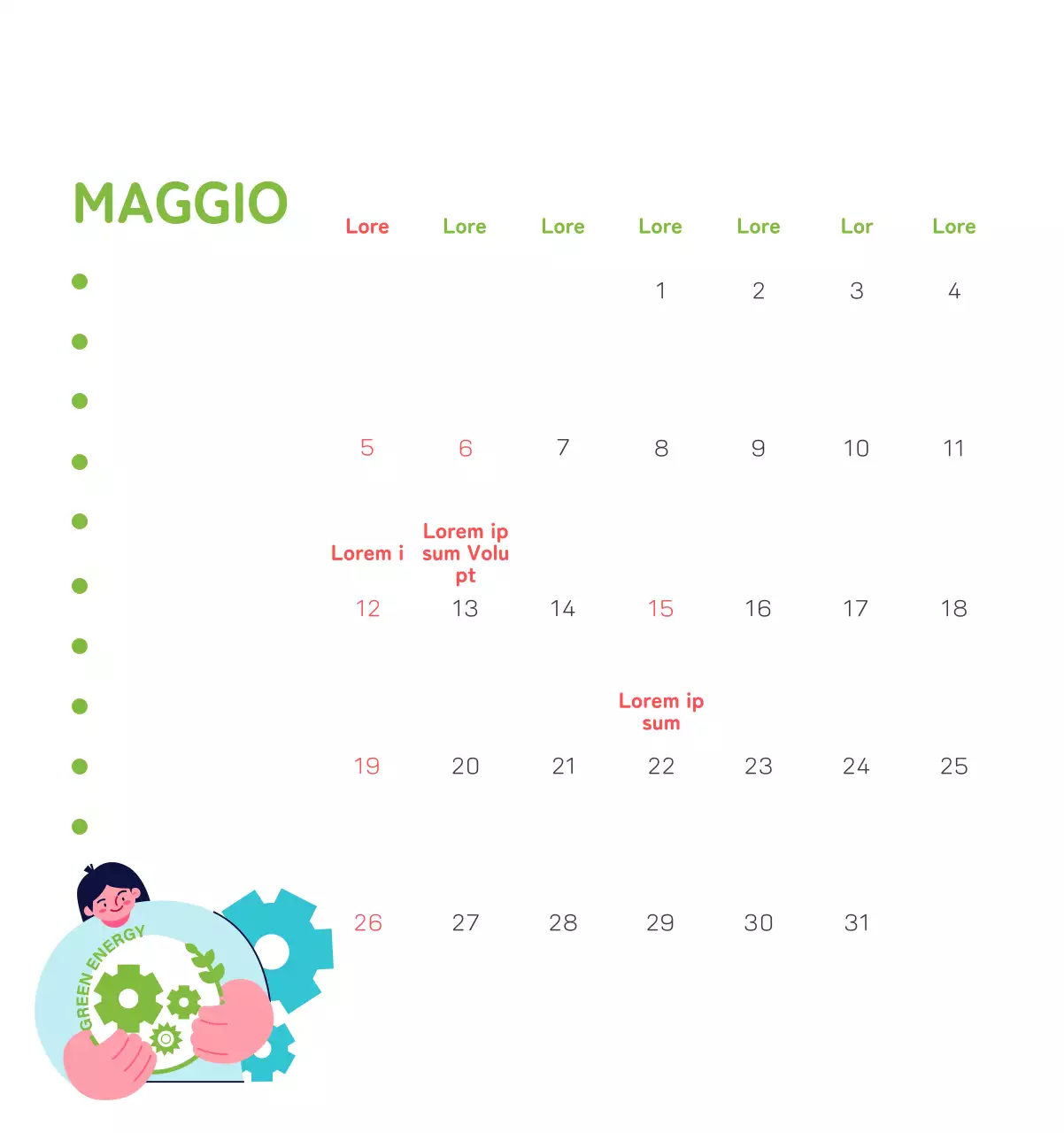 Celebrazione delle festività natalizie con illustrazioni colorate di persone e del pianeta.