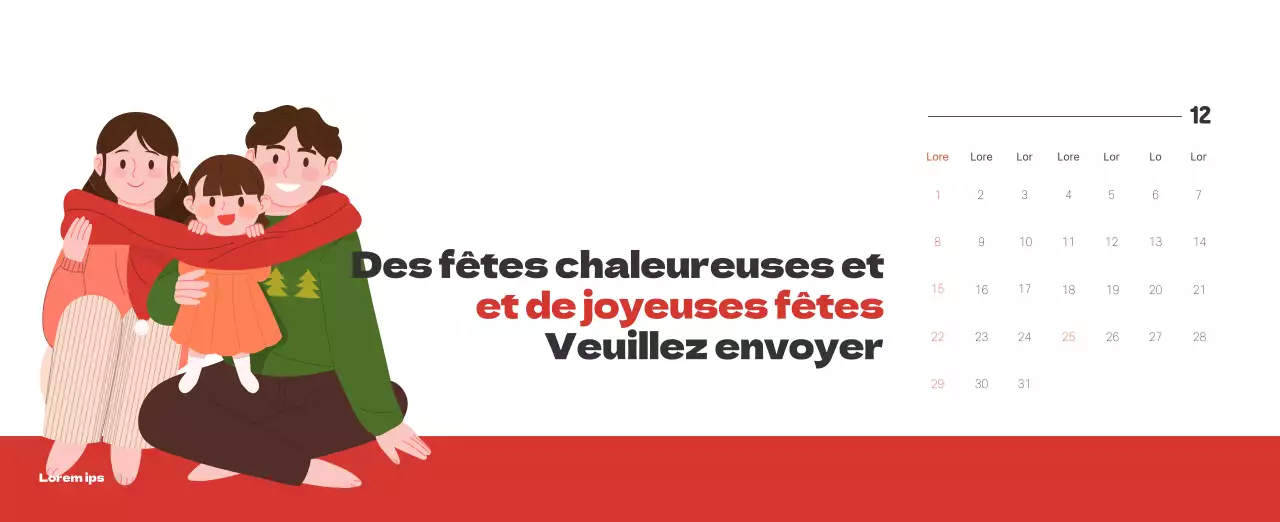 Un hôpital festif avec des illustrations sur le thème de la santé et de la famille et des accents colorés.