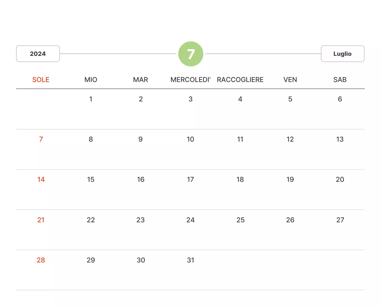Calda fotografia di paesaggio con colori pastello
