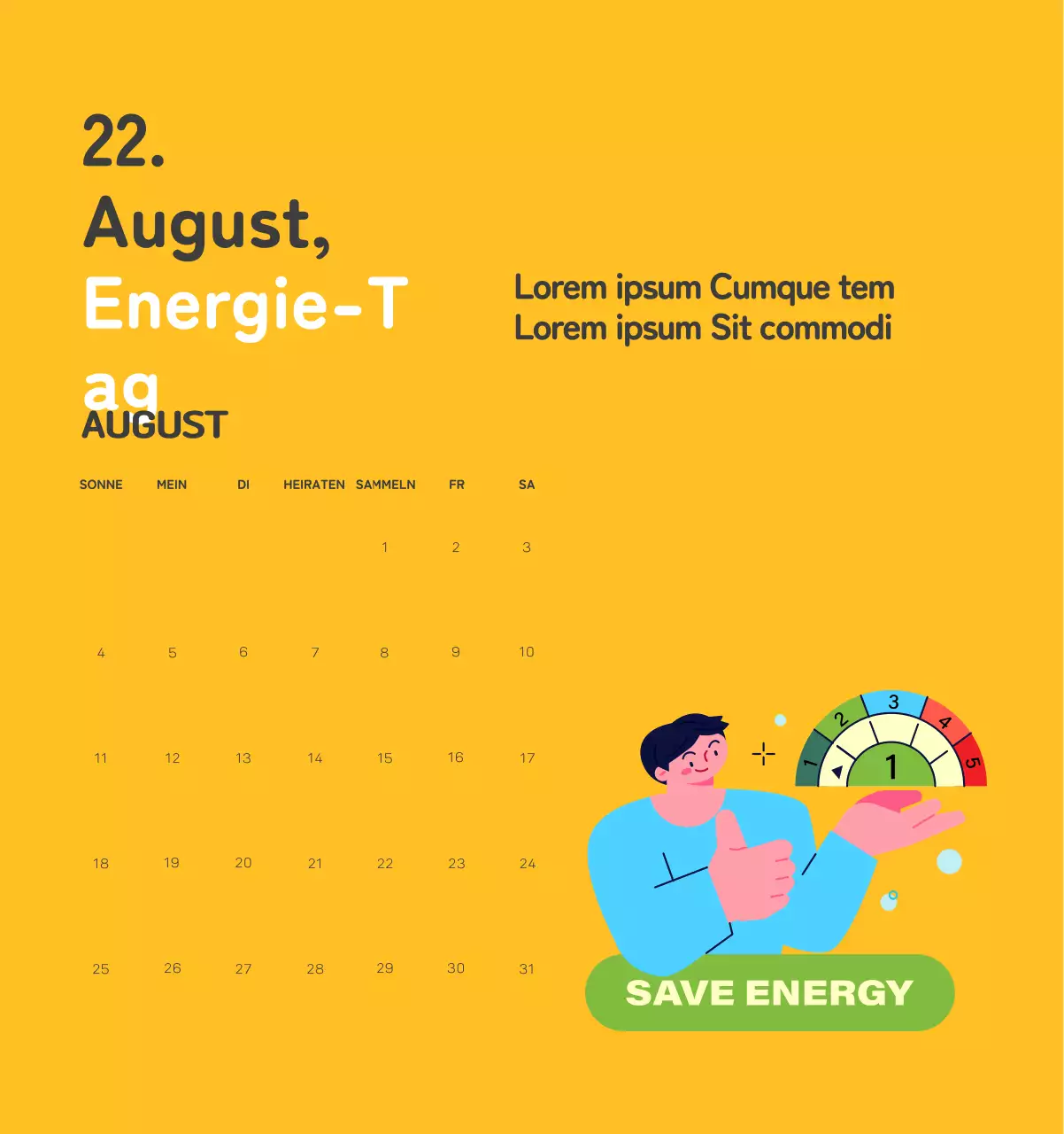 Mit farbenfrohen Illustrationen von Menschen und dem Planeten wird die Weihnachtszeit gefeiert.