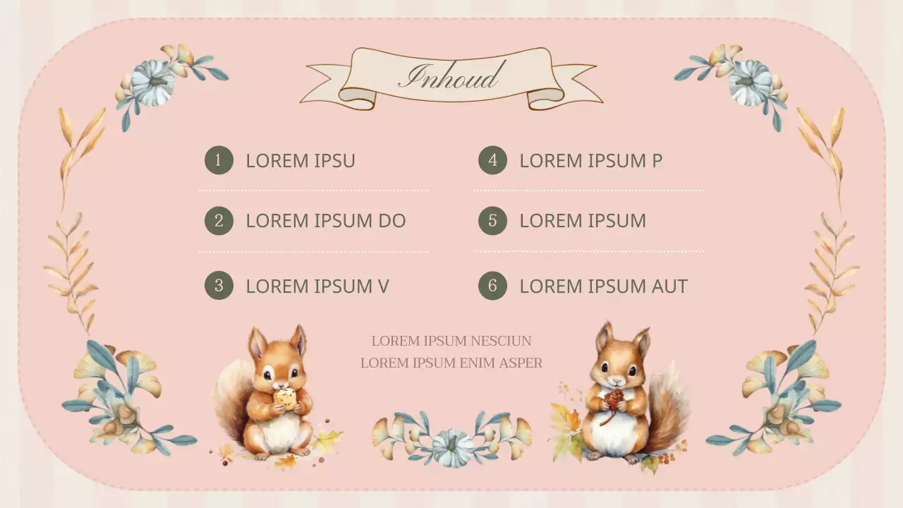 Klassieke Herfst Vlooienmarkt Planner in Roze en Khaki