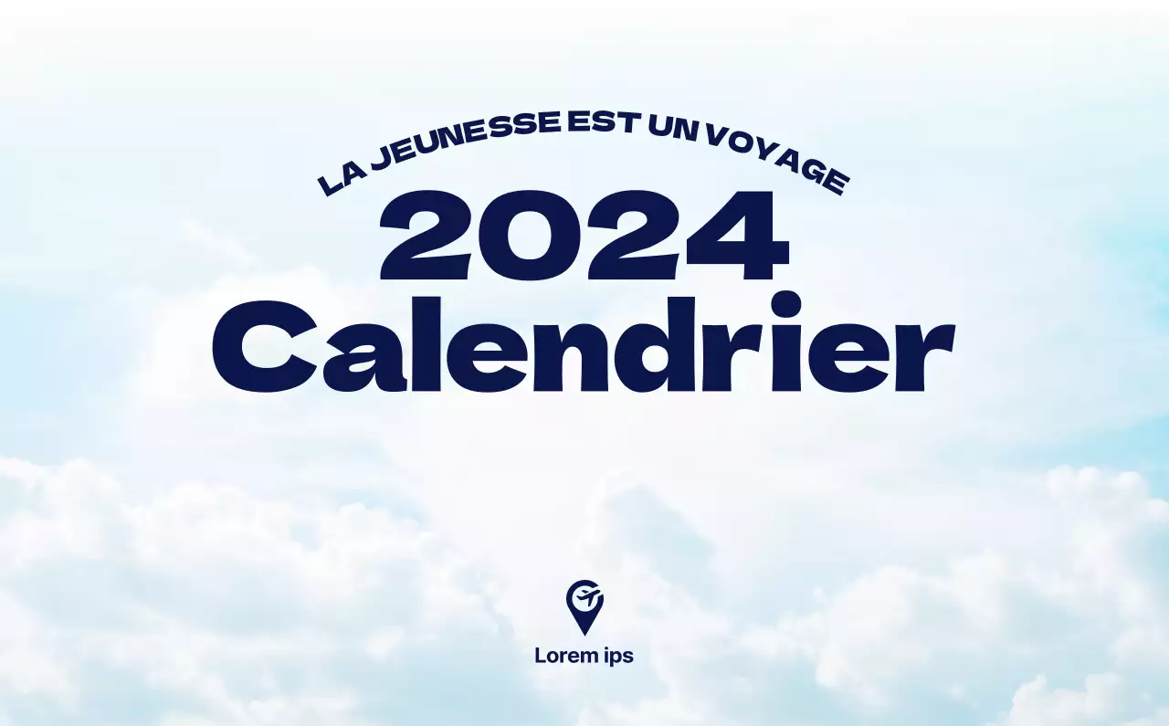 Une agence de voyage qui célèbre les fêtes de fin d'année avec des photos de voyages saisonniers et une mise en page claire et audacieuse.