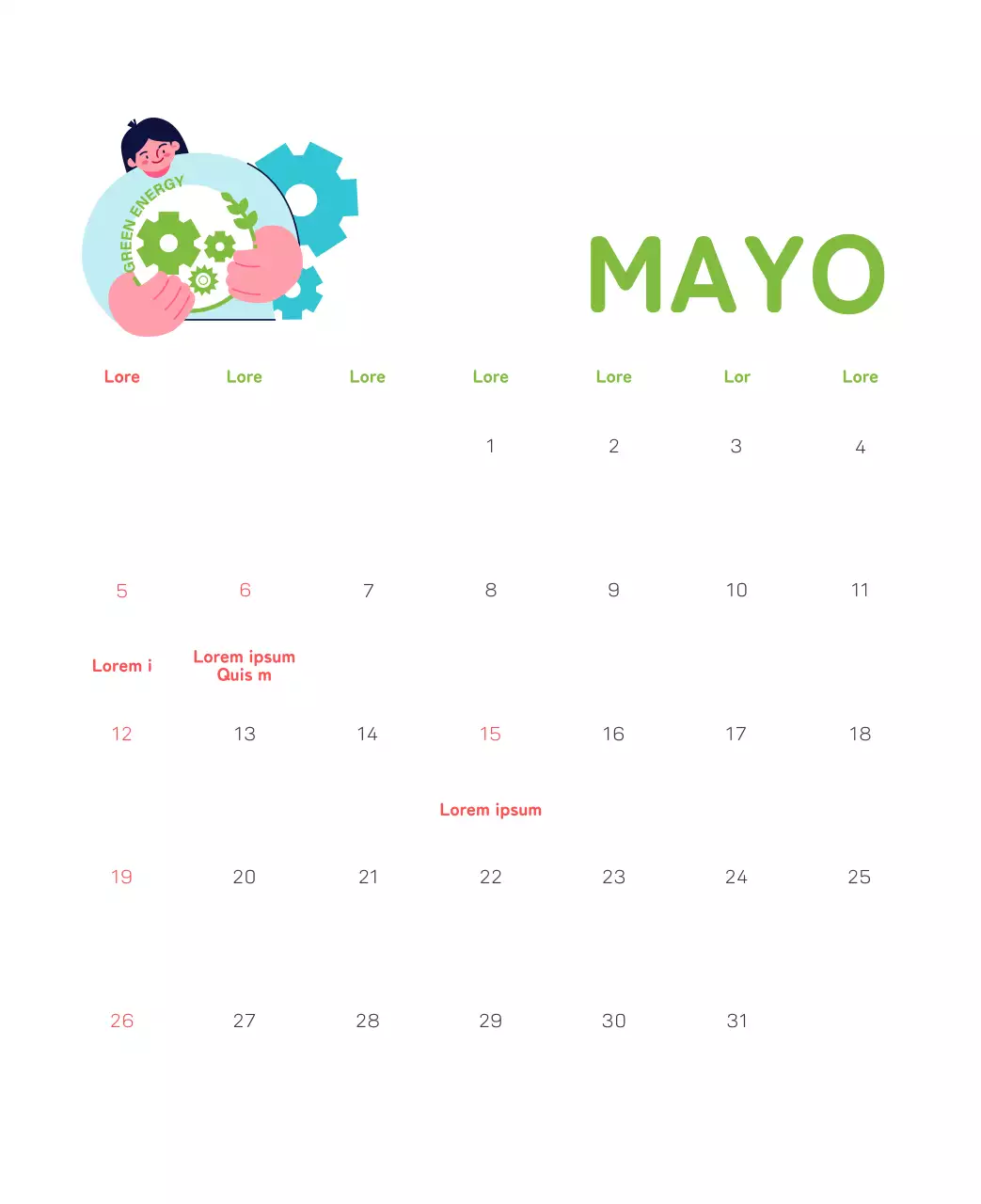 Una fundación social que celebra las fiestas con coloridas ilustraciones de personas y el planeta.