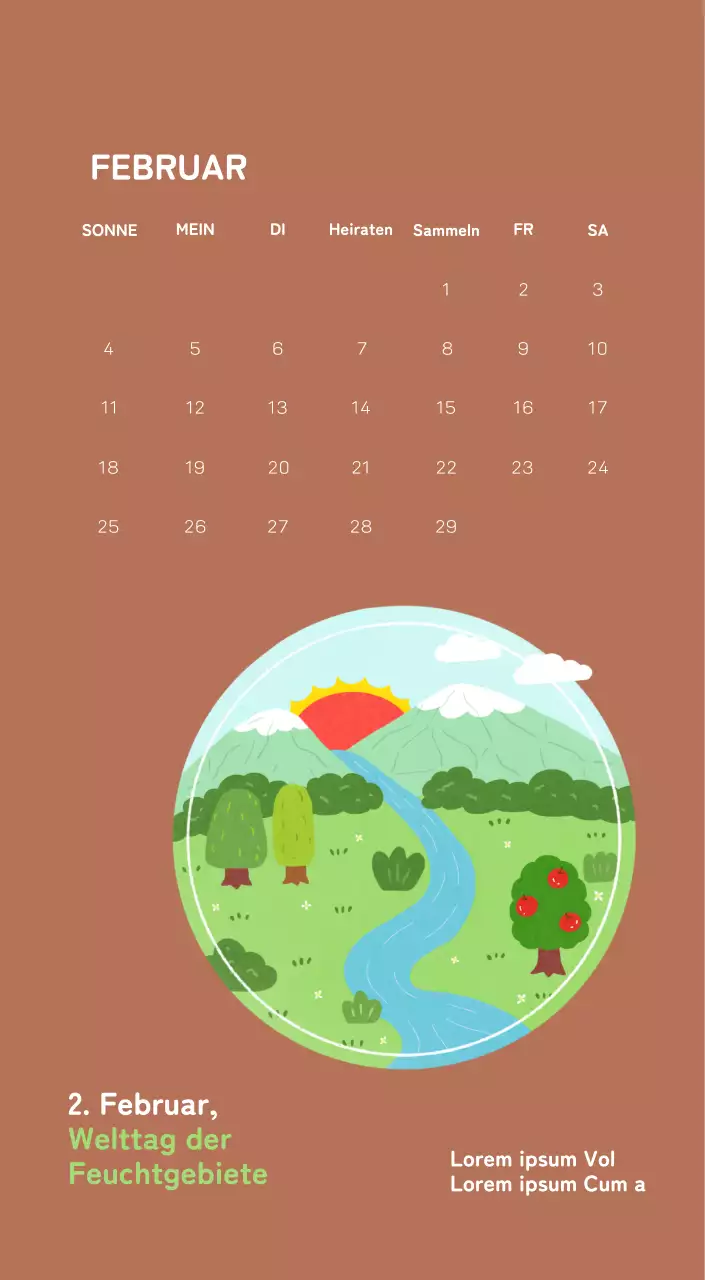 Mit farbenfrohen Illustrationen von Menschen und dem Planeten wird die Weihnachtszeit gefeiert.