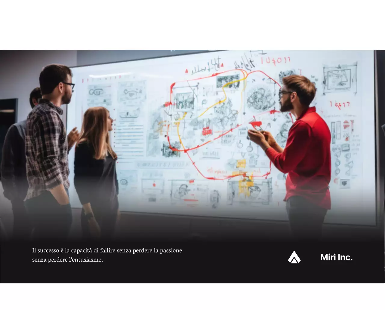 Un semplice calendario aziendale in grigio