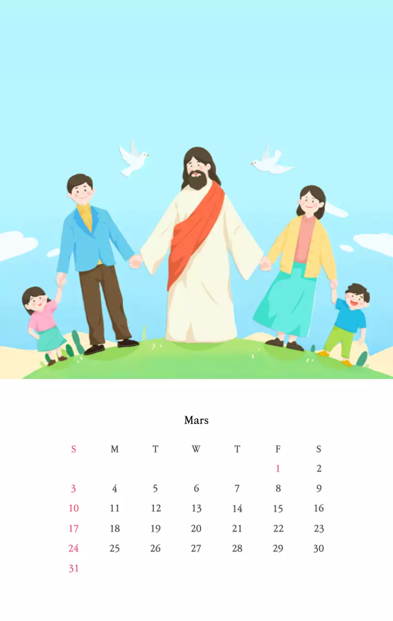 Des églises avec de jolies illustrations aux couleurs chaudes