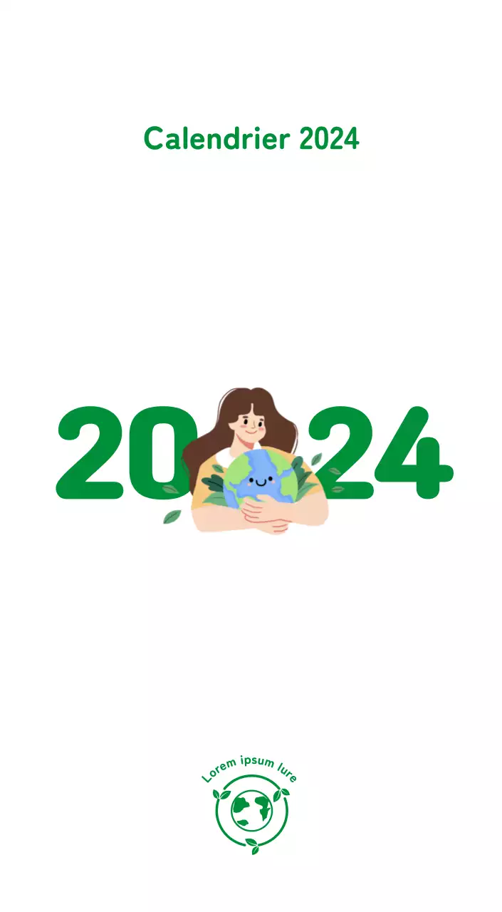 Célébration des fêtes de fin d'année avec des illustrations colorées de l'homme et de la planète.