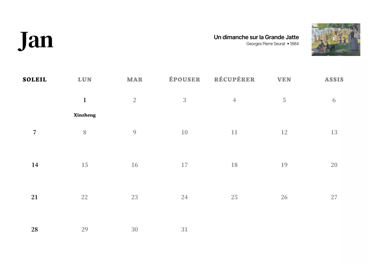 Un chef-d'œuvre simple et classique en noir et gris