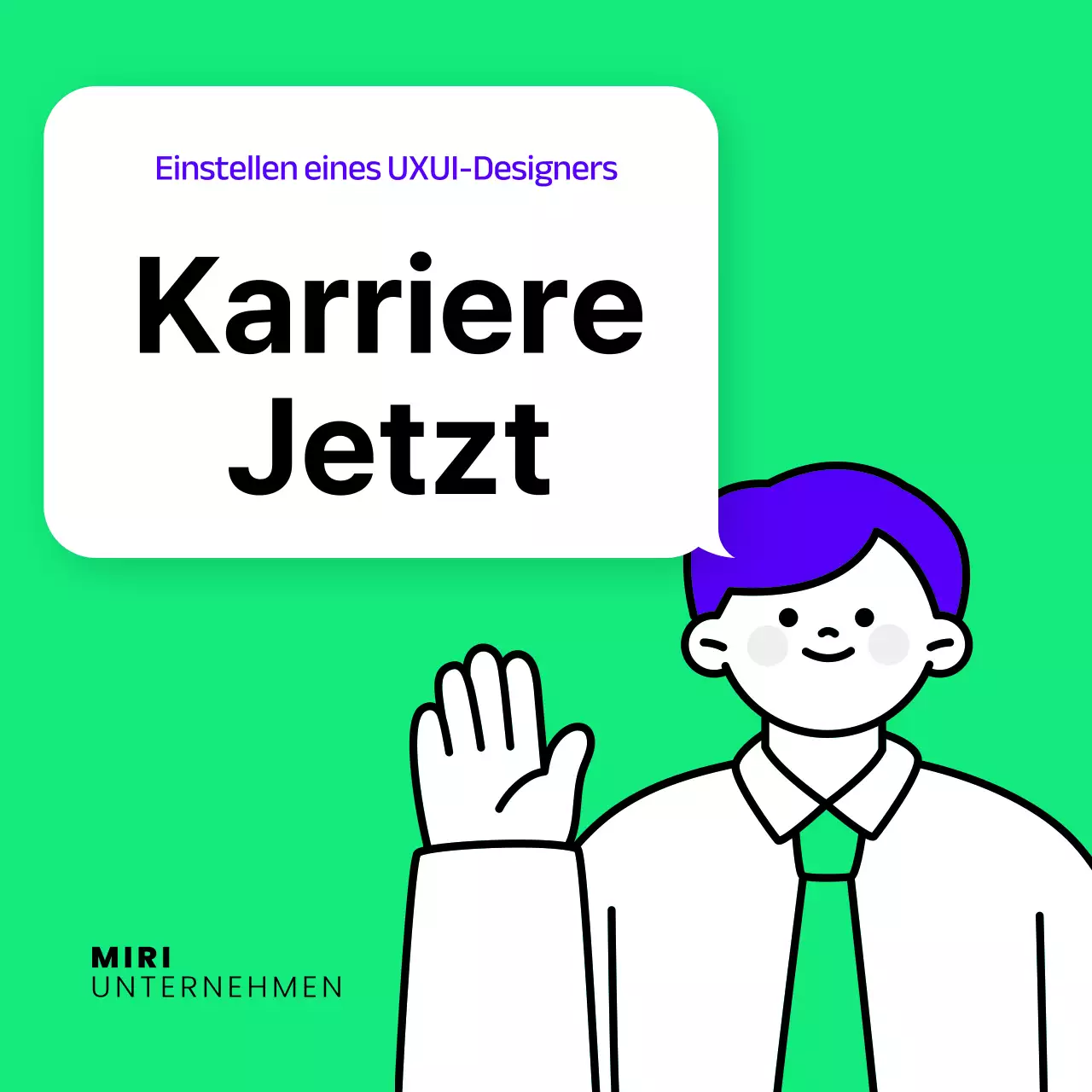 Eine hübsche Designerin in Lila und Chartreuse engagieren