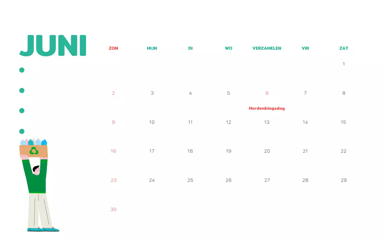 Vier de feestdagen met kleurrijke illustraties van mensen en de planeet.