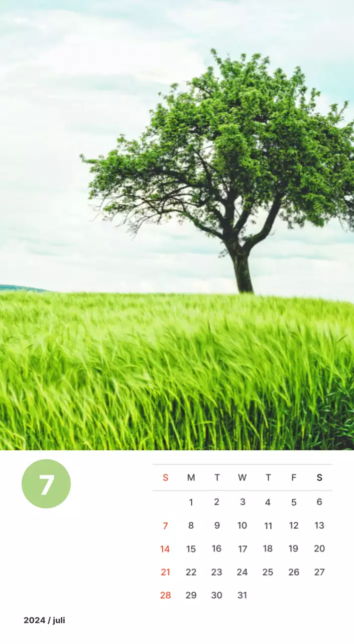 Warme landschapsfotografie in pastelkleuren