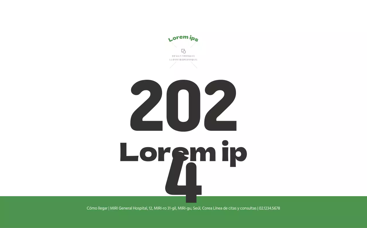 Un hospital festivo con ilustraciones de temática sanitaria y familiar y acentos de color