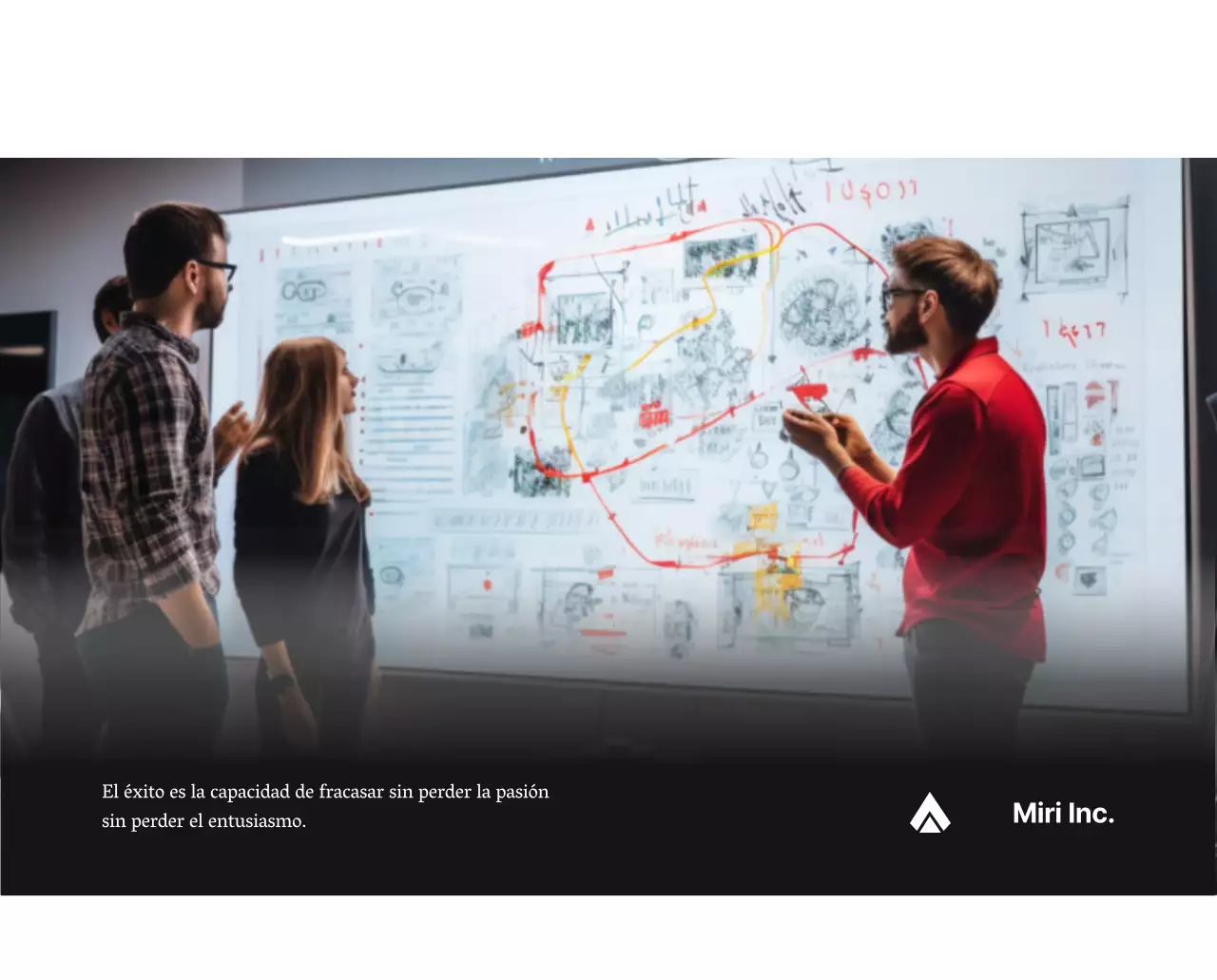 Un sencillo calendario corporativo en gris