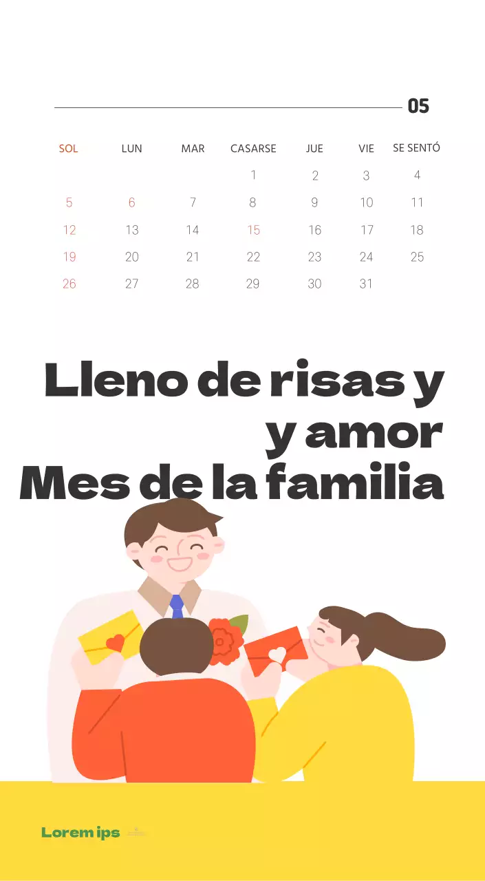 Un hospital festivo con ilustraciones de temática sanitaria y familiar y acentos de color