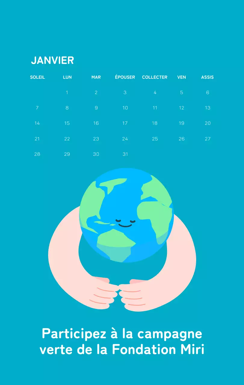 Célébration des fêtes de fin d'année avec des illustrations colorées de l'homme et de la planète.