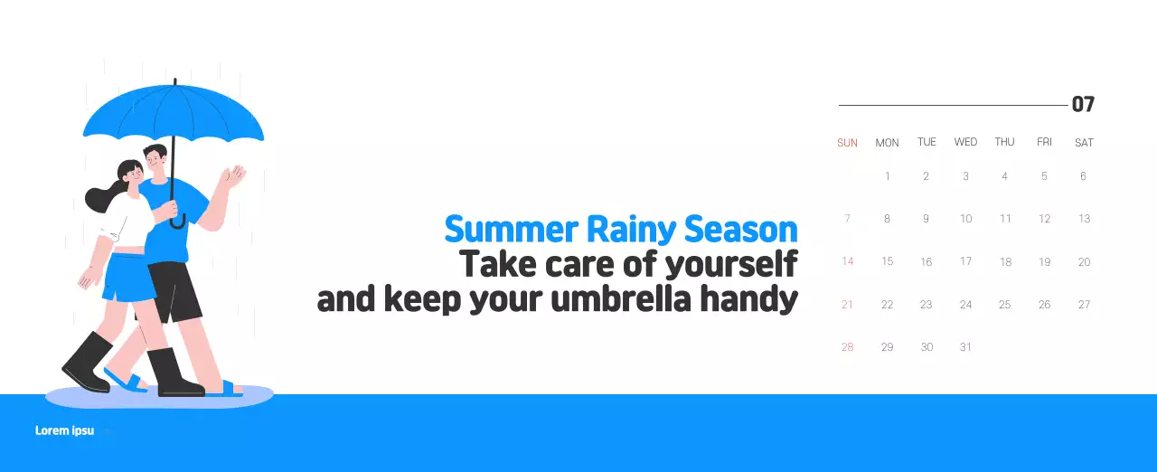 Holiday hospitals with cute illustrations and colorful accents related to health and family.