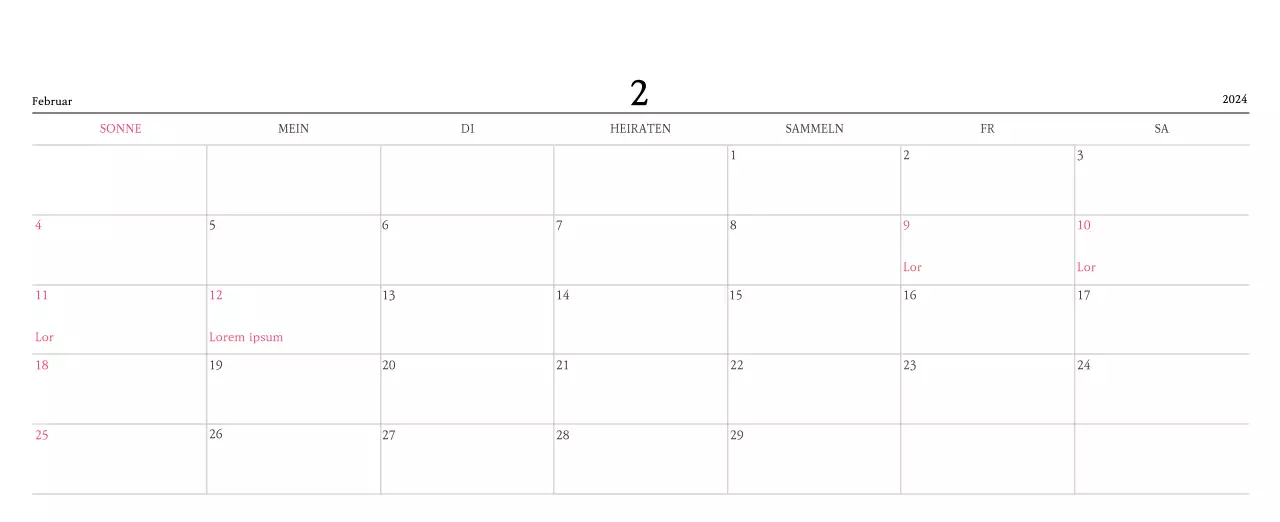 Warme FarbenKirchen mit niedlichen Illustrationen