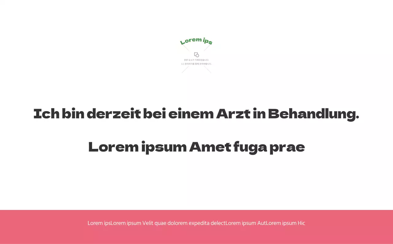 Ein festliches Krankenhaus mit Illustrationen zum Thema Gesundheit und Familie und farbenfrohen Akzenten