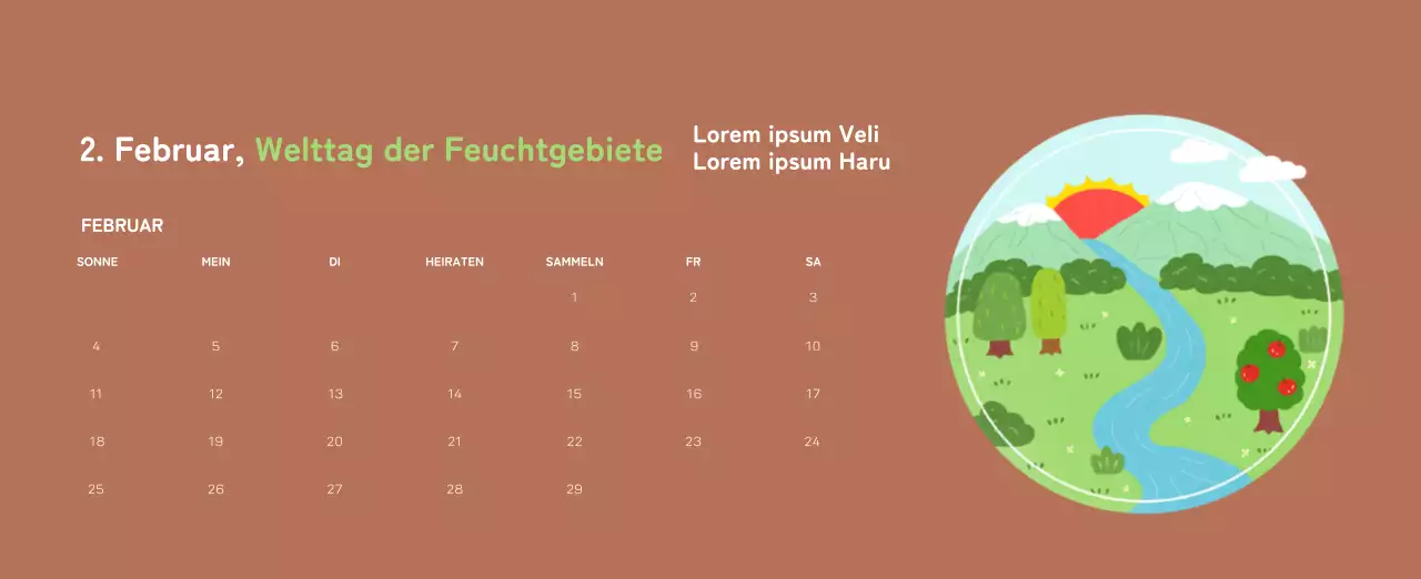 Mit farbenfrohen Illustrationen von Menschen und dem Planeten wird die Weihnachtszeit gefeiert.