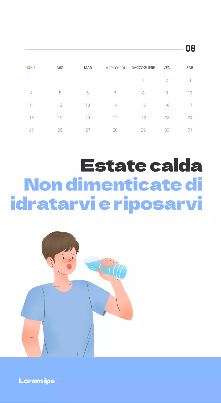 Un ospedale festivo con illustrazioni a tema salute e famiglia e accenti colorati