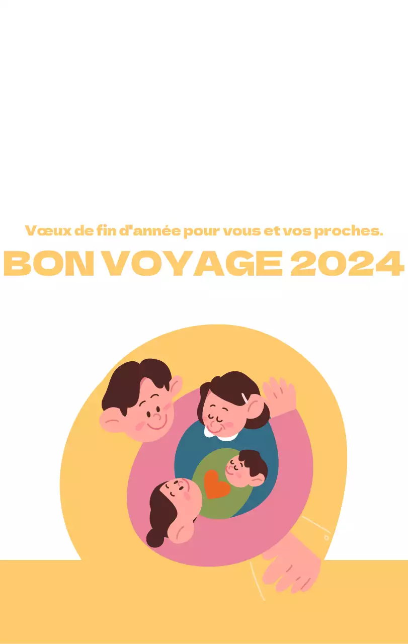 Un hôpital festif avec des illustrations sur le thème de la santé et de la famille et des accents colorés.