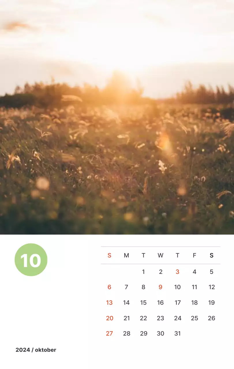 Warme landschapsfotografie in pastelkleuren