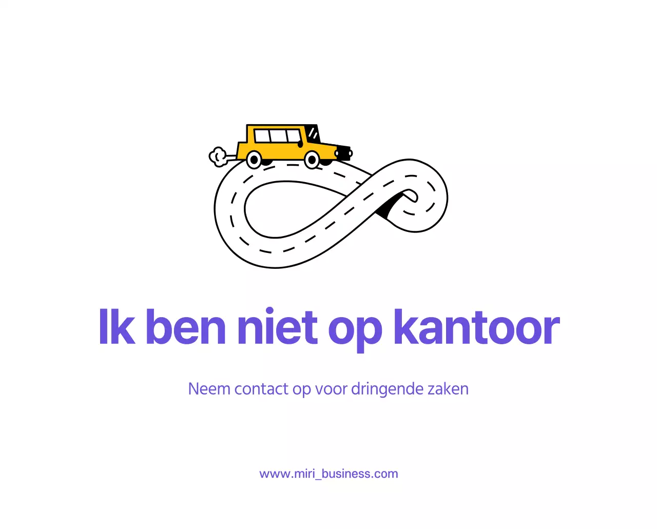 Zuivere lijnillustratie op paarse achtergrond