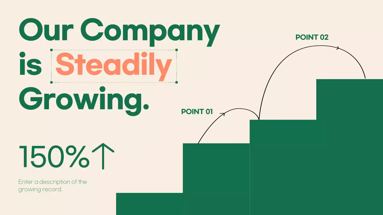 그린 모던 비즈니스 프레젠테이션