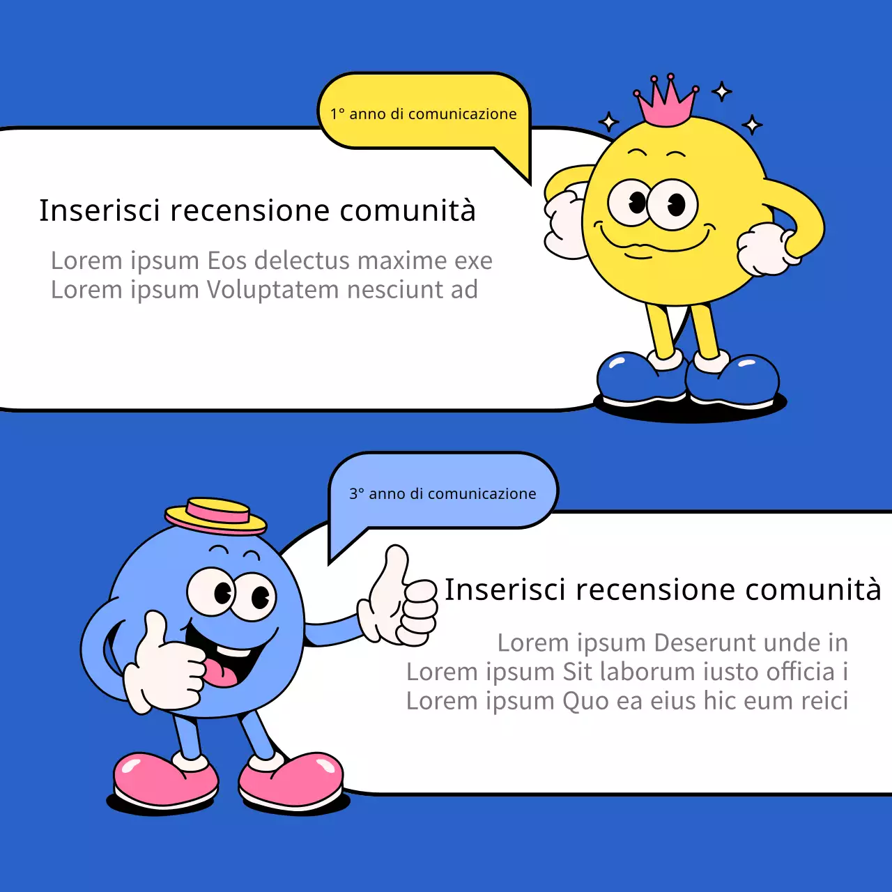 Guida alla comunità di condivisione del gusto semplice di Blue