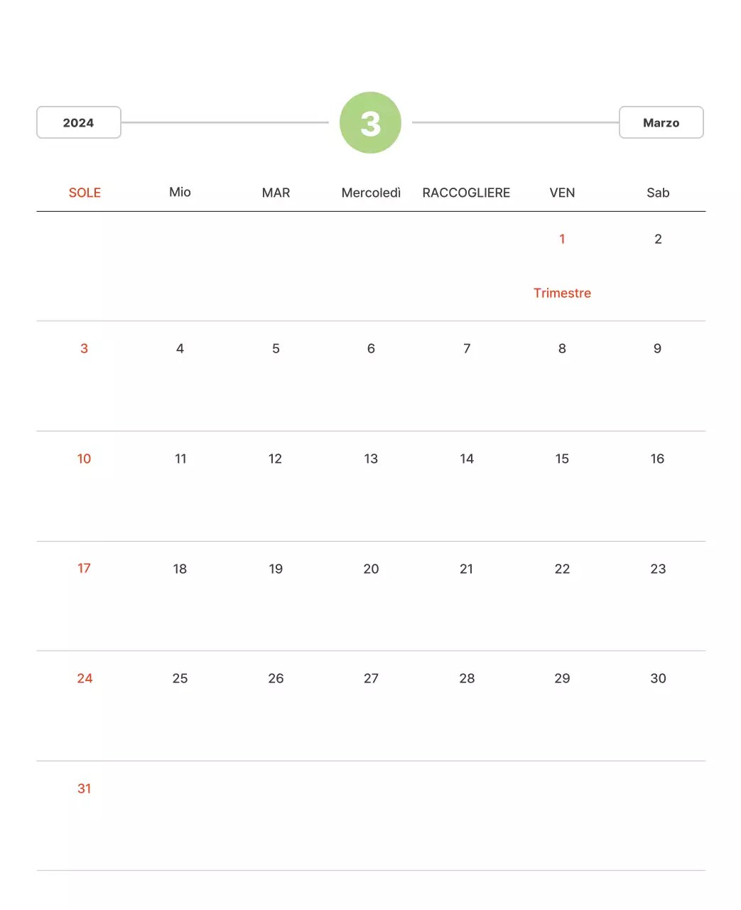 Calda fotografia di paesaggio con colori pastello