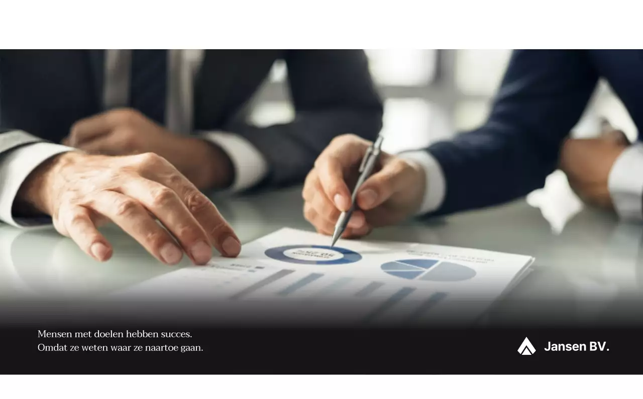 Een eenvoudige bedrijfskalender in grijs