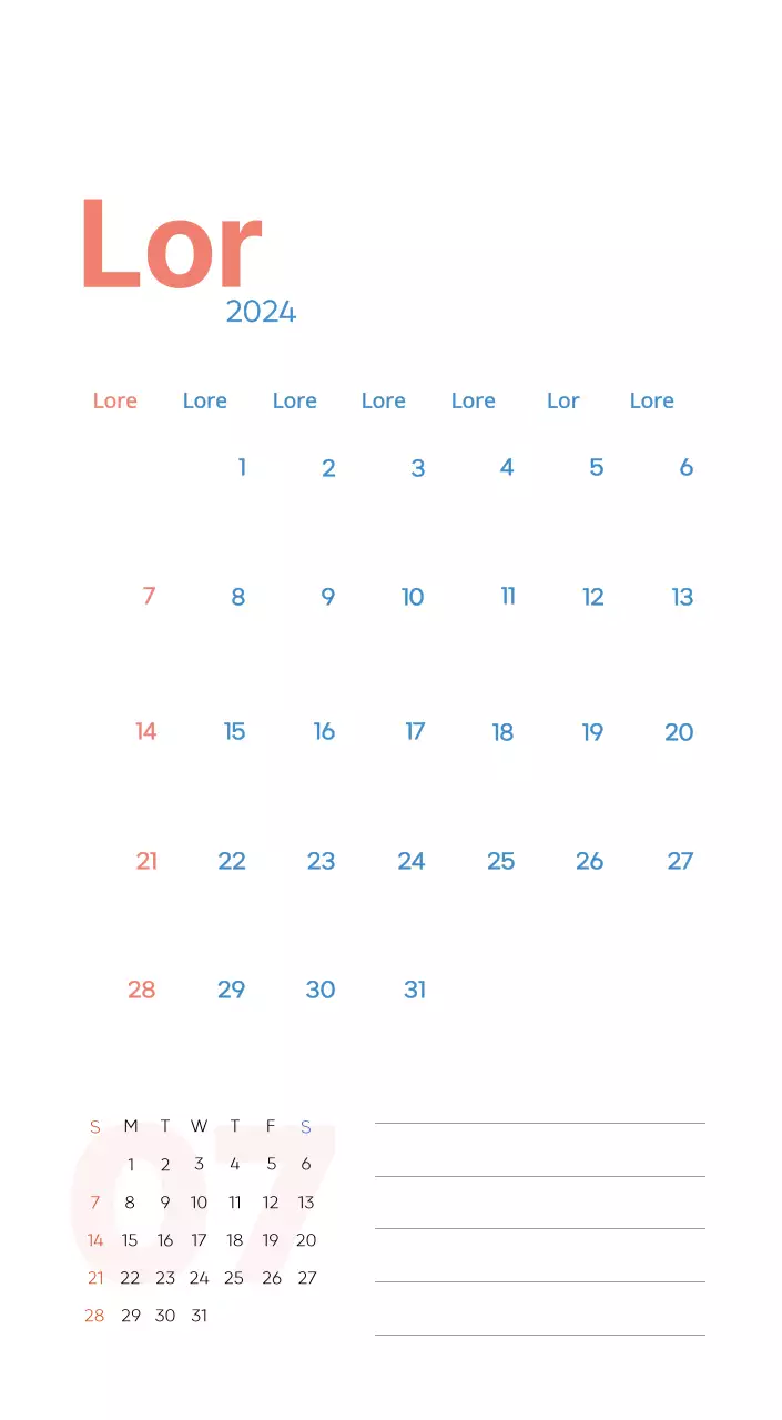 Werkkalender met prachtige illustraties