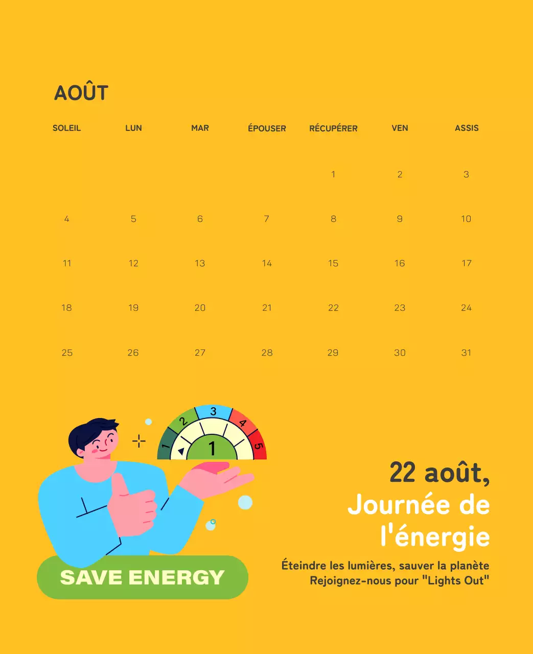 Une fondation sociale qui célèbre les fêtes de fin d'année avec des illustrations colorées de personnes et de la planète.