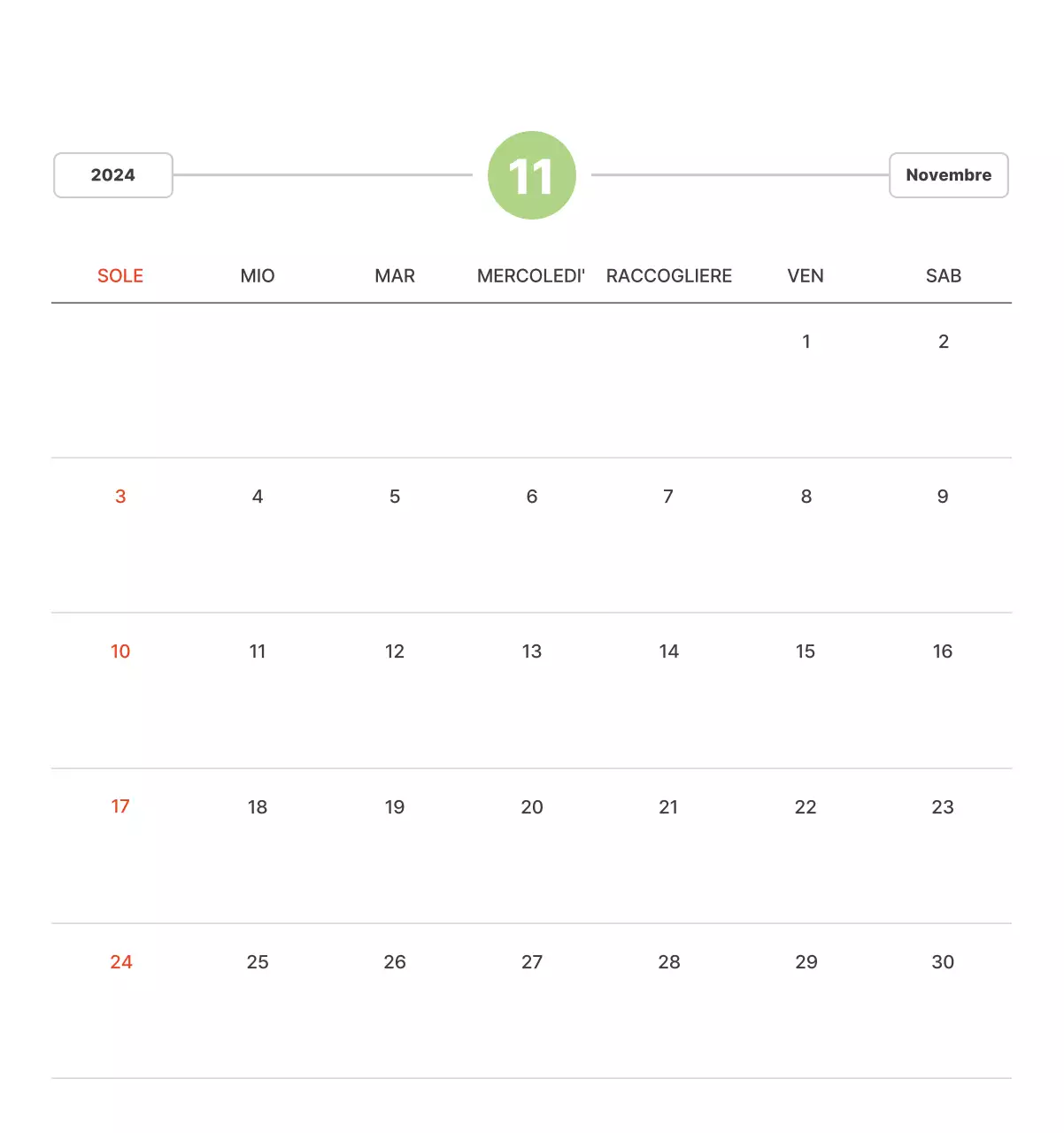 Calda fotografia di paesaggio con colori pastello