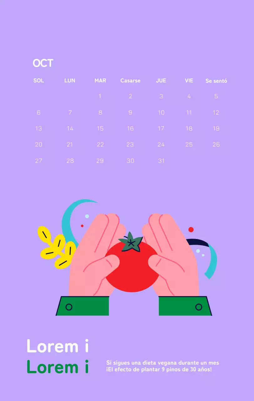 Celebra las fiestas navideñas con coloridas ilustraciones sobre las personas y el planeta.