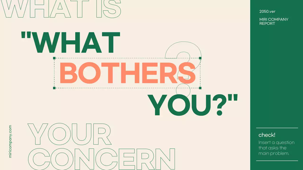 그린 모던 비즈니스 프레젠테이션