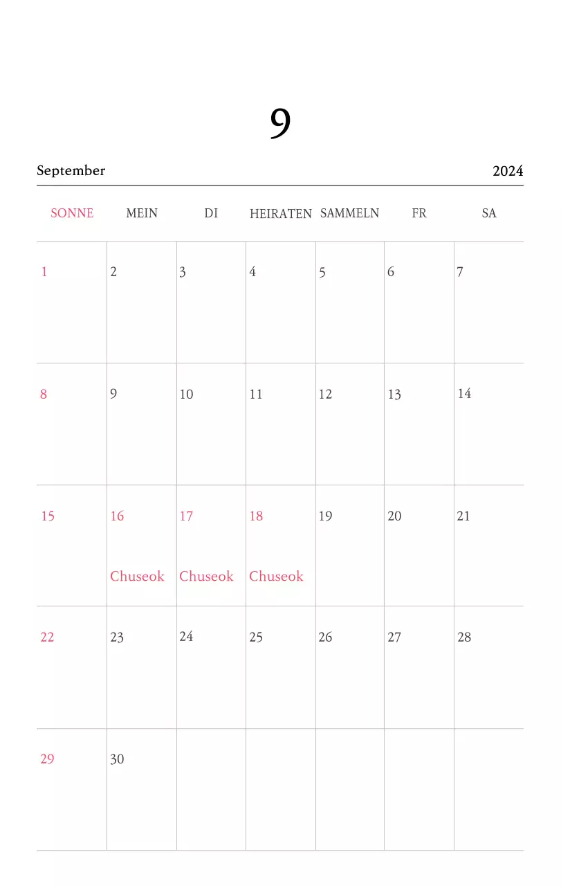 Kirchen mit niedlichen Illustrationen in warmen Farben