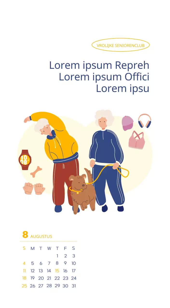 Werkkalender met prachtige illustraties