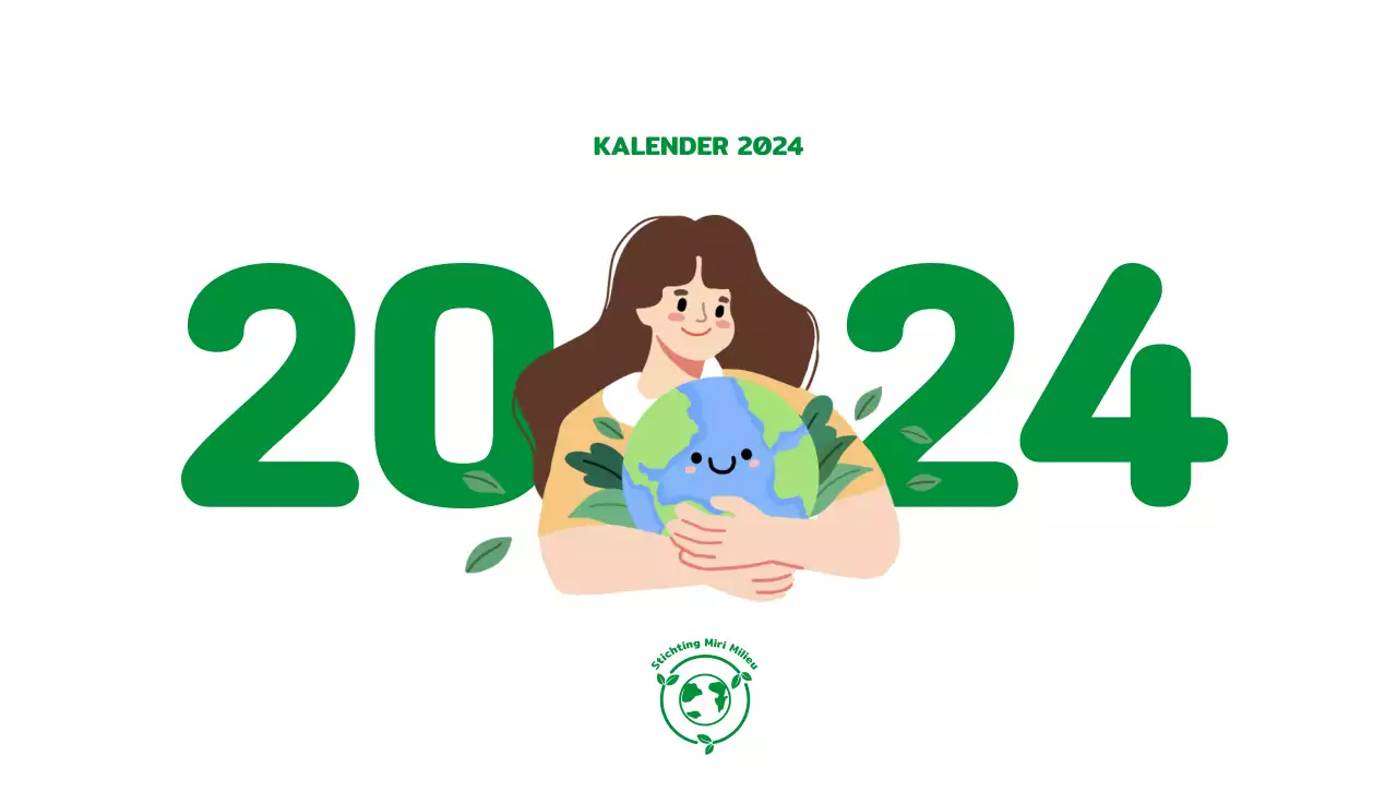 Vier de feestdagen met kleurrijke illustraties van mensen en de planeet.