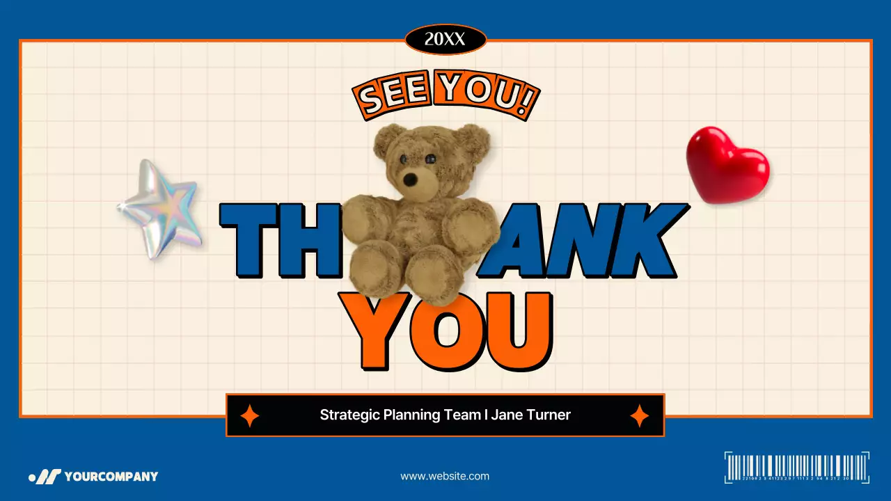 Blue Trendy Consumer Report Presentation