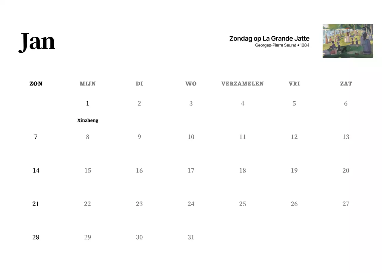 Een eenvoudig, klassiek meesterwerk in zwart en grijs